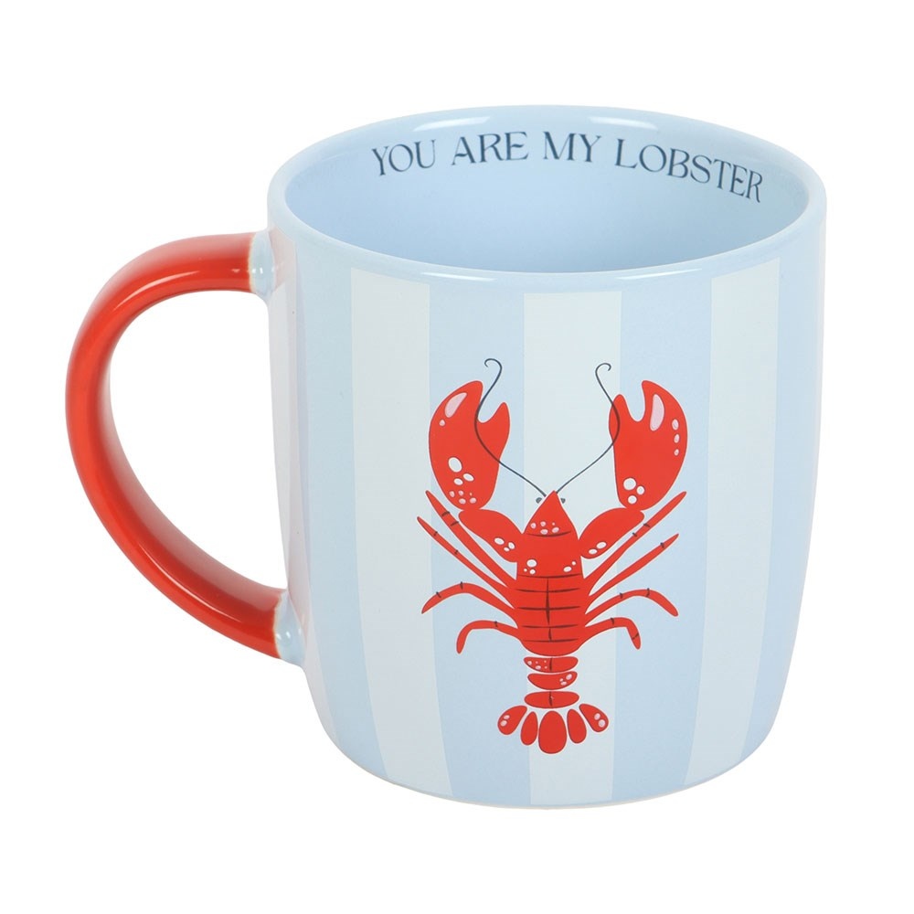 Something Different - You Are My Lobster Striped Mok/beker - Multicolours
